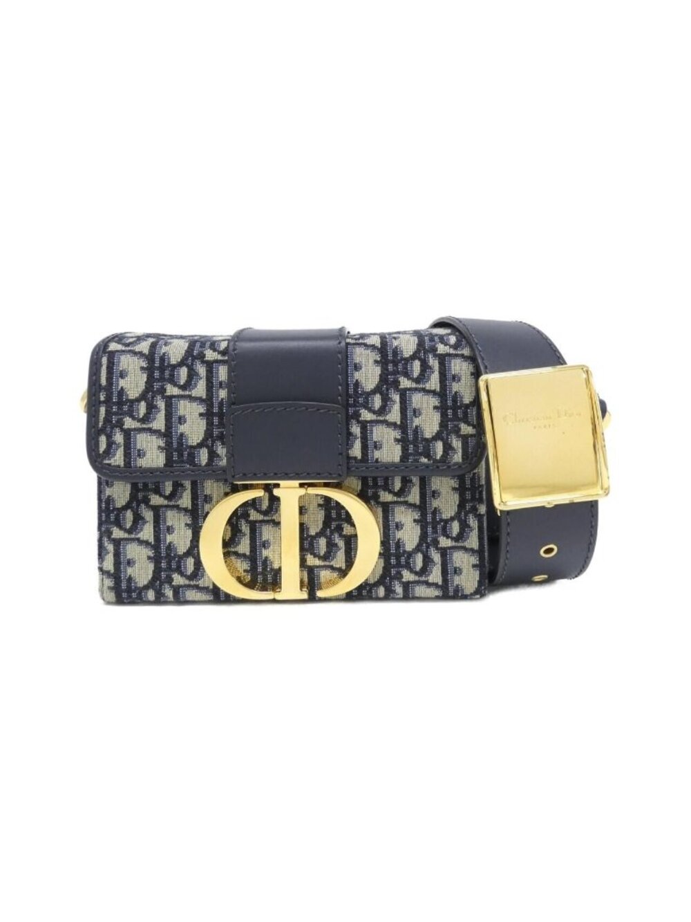 Dior Oblique 30 Montaigne Box Shoulder Bag